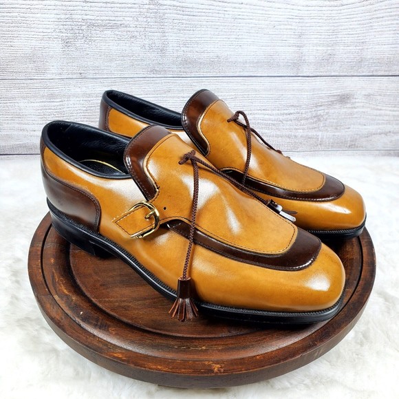 Hot Z Vintage Very Rare Metal Spike Golf Shoes Men\'s Size 9D Made In The USA NEW main image 7